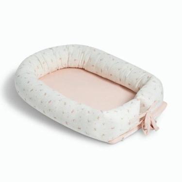 Imagem de Ninho Redutor de Berço Hug Jardim Mágico Rosa