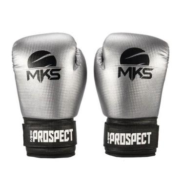 Imagem de Luva de Boxe MKS New Prospect 16oz, Prata