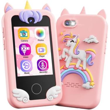 Imagem de Smartphone Infantil KOKODI Kids 2,8" Tela Sensível 8 GB Cartão SD
