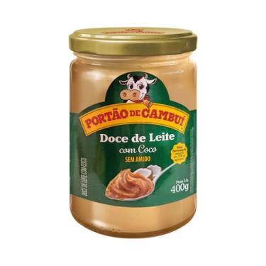 Imagem de Doce de Leite Pastoso com Coco Portão de Cambuí Vidro 400g