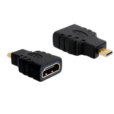 Imagem de Adaptador Micro Hdmi Macho Para Hdmi Femea