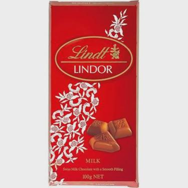 Imagem de Chocolate Suço Lindt Lindor Milk Tablete 100 g