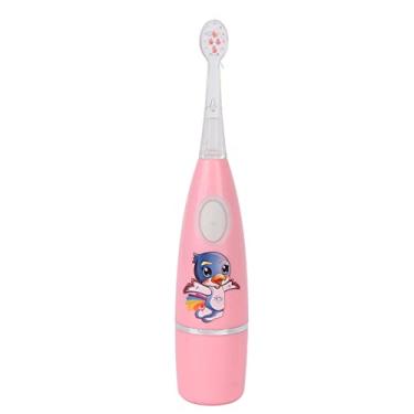Imagem de Escova de dentes infantil, escova de dentes elétrica Color Lights com uma cabeça de escova de substituição para crianças