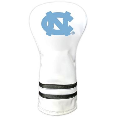 Imagem de Team Golf NCAA North Carolina Tar Heels Capa para taco de golfe branca vintage, design ajustado ao corpo, design retrô e excelente qualidade