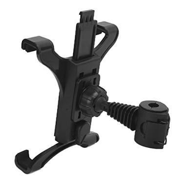 Imagem de Suporte de apoio de cabeça para tablet, suporte de apoio de cabeça de carro antiderrapante preto firme para automóveis