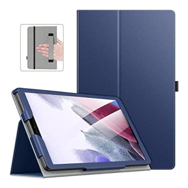 Imagem de Capa para tablet Samsung Galaxy Tab A7 Lite de 8,7” polegadas (SM-T225/T220) (SM-T500 / T505 / T507) 2021 WB - Capa inteligente, auto hibernação, alça para transporte e suporte para leitura. (Azul)