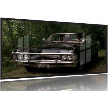 Imagem de Quadro decorativo Supernatural - Impala Baby - 130x60 Moldura Preta 2x2