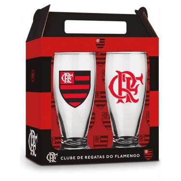 Imagem de Conjunto 2 Copos Munich Flamengo 200ml