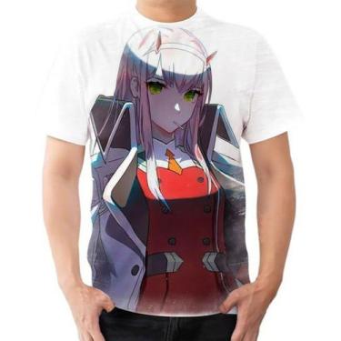 Imagem de Camisa Camiseta Personalizada Zero Two Estampa Anime 3 - Estilo Kraken