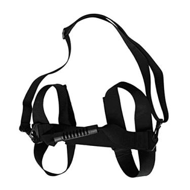 Imagem de LoveinDIY Alça de transporte de ombro com alça de transporte de cilindro de ar para tanque de mergulho subaquático