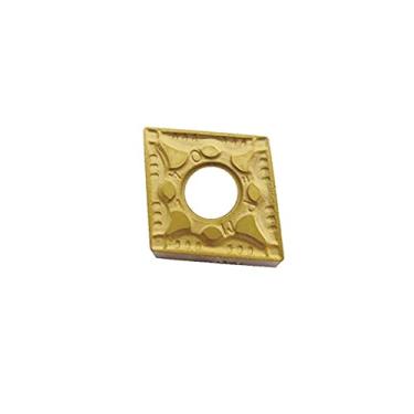 Imagem de HHIP 6003-2021 CCMT 21.51 Tin C5 Coated 80 Degree Diamond Positive Rake Carbide Insert, 1/4" IC