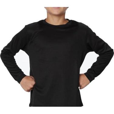Imagem de Kit 10 Camiseta Blusa Proteção Solar 50 Uv Camisa Infantil - Zero Grau