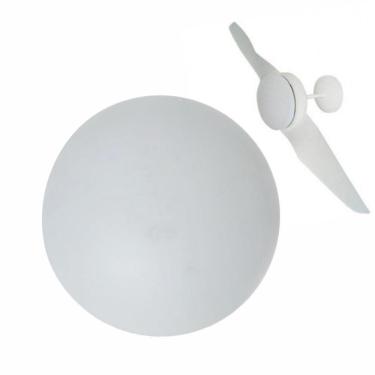 Imagem de Globo Plástico Para Ventilador De Teto Aliseu Duo Double
