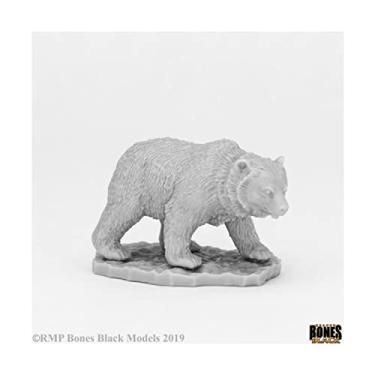 Imagem de Reaper Miniatures Cave Bear Miniature 25mm Heroic Scale Bones Black