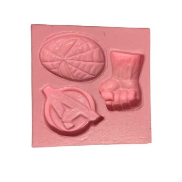 Imagem de Molde De Silicone Heróis Vingadores