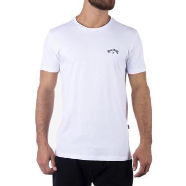 Imagem de Camiseta Billabong Small Arch Sm23 Masculina Branco