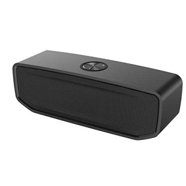 Imagem de Fiodio Alto-falante Bluetooth portátil com som e baixo estéreo HD 20W, microfone embutido, resistente à água, alto-falante alimentado por bateria para casa, esportes, praia, viagem