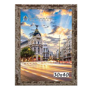 Imagem de Moldura Porta Retrato 30x40 Marrom