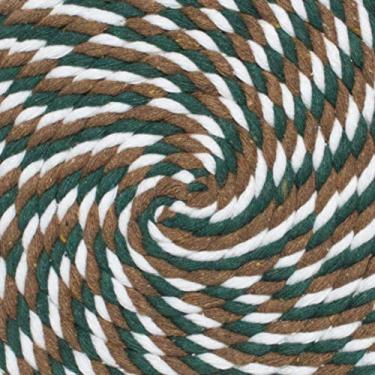 Imagem de Corda de algodão trançado natural West Coast Paracord – Corda artesanal – Corda tripla super macia e forte para esportes, decoração, artesanato, macramê, uso interno (3,5 cm x 1,8 m, camuflagem de madeira de pau)