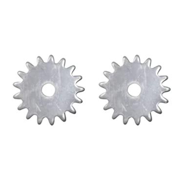 Imagem de Coroa Engrenagem Espora Espeto Inox Churrasqueira Giratórias