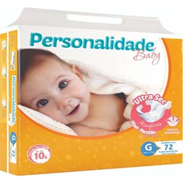 Imagem de FRALDA INFANTIL PERSONALIDADE ULTRA SEC HIPER G 72 FRALDAS