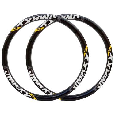 Imagem de Kit Aros Roda Folha 27,5/32f Freio Disco Downhill Freehide Bicicleta Mtb Vmaxx Vzan