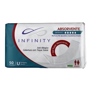 Imagem de Absorvente Geriátrico Infinity Pós Parto Pós Operatório Incontinência U - 50 Unidades