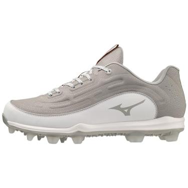 Imagem de Mizuno Chuteira masculina Ambition 3 Low TPU Baseball, Branco, 8