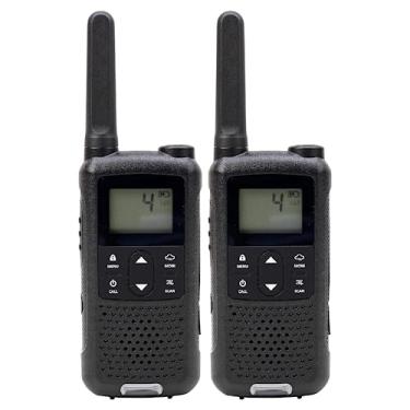 Imagem de Haiz Kit 2 Rádios Mini Walkie Talkie Com Lanterna PMR446 16 Canais HZ-T22