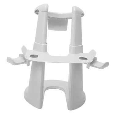 Imagem de Suporte de Exibição de Fone de Ouvido VR, Fácil Instalação Suporte VR Estável e Durável para Fone de Ouvido VR de Tamanho Padrão (Branco)
