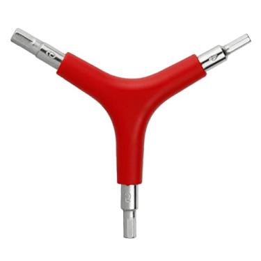 Imagem de Lerpwige Chave inglesa de 3 vias em forma de Y 4/5/6 mm ferramenta de reparo de bicicleta de estrada de aço de força 8/10 mm soquete ferramentas de reparo de bicicletas triângulos chave de raio