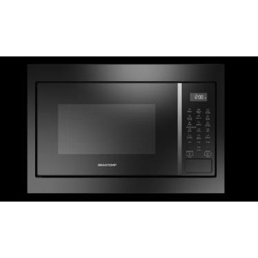 Imagem de Micro-Ondas De Embutir Brastemp 32L 18 Receitas Pré-Programadas E Desi