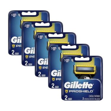 Imagem de Kit Cargas Gillette  Fusion Proshield c/10 unidades