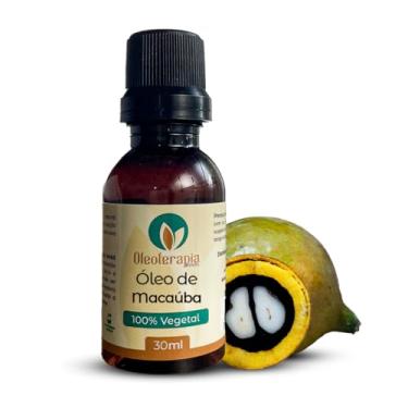 Imagem de Óleo de Macaúba 100% natural - Nutrição capilar, cuidados com a pele, massagem terapêutica (30ml)
