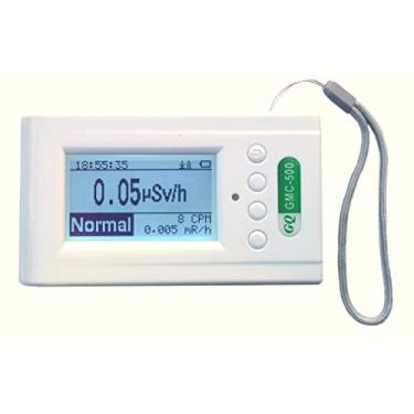 Imagem de GQ GMC-500 Geiger Counter Detector de radiação nuclear dosímetro beta gama de raios X