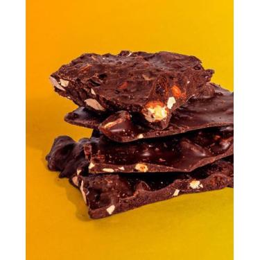 Imagem de Chocolate 70% Com Caramelo Crocante E Amêndoas 160G We Nutz