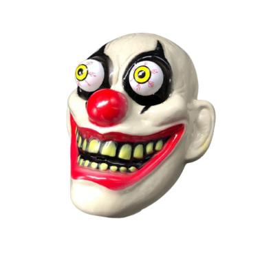 Imagem de Mascara Pierrot Zoião Fantasia Palhaço Halloween Carnaval