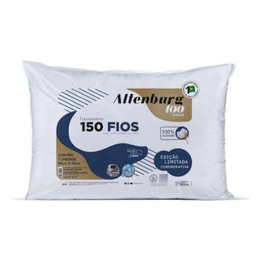 Imagem de Kit 2 Travesseiro Altenburg 150 Fios - 50X70 100% Algodão