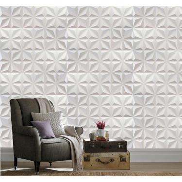 Imagem de Papel de Parede Estilo Placas 3d Super Resistente Autocolante Lavável Decoração Quarto Sala Copa