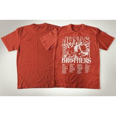 Imagem de Camiseta De Algodão Pop Power Jonas Brothers - Porto Stamp