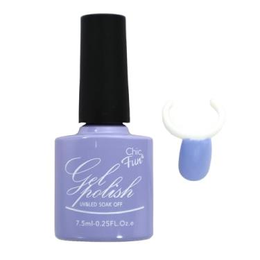Imagem de Esmalte Em Gel Chic & Fun 7,5ml Led/uv Unhas Manicure Nail C/Registro (023, x 3un)