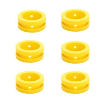 Imagem de Juntas de vedação de cilindro de CO2 para máquina de refrigerante, 6 peças, anéis O com juntas de cilindro rosa CO2 compatíveis com máquina de refrigerante Duo/Terra/Art.