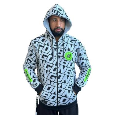 Imagem de Moletom Masculino Onbongo Aberto Preto ON022