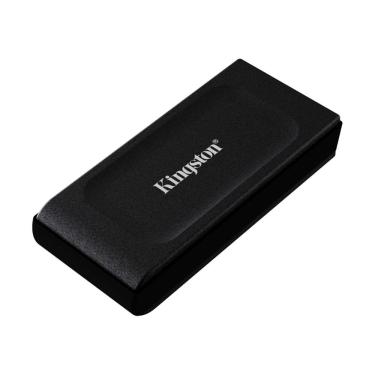 Imagem de SSD Externo 2TB Kingston XS1000 - Portátil - USB 3.2 - Leitura até 1050MB/s - Preto - SXS1000/2000G