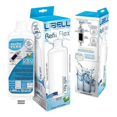 Imagem de Kit 2 filtro refil libell purificador de água acqua flex