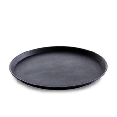 Imagem de Bandeja Redonda Antiderrapante para Garçom 40 cm Servir