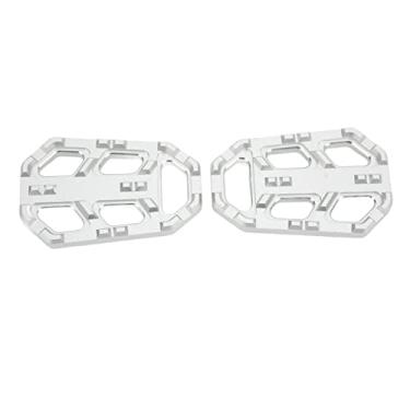 Imagem de Pedais Largos para Motocicleta, Pedais de Liga de Alumínio Cb500x 2015-2016, Acessório para Autociclo (Prata)