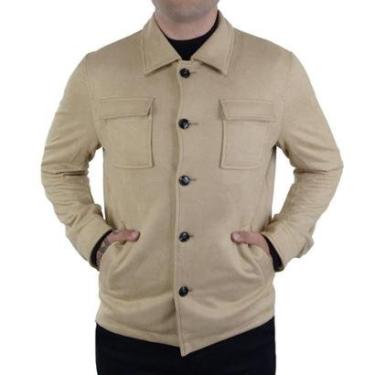 Imagem de Casaco Masculino Pellini Suede Bege - PL2290-Masculino