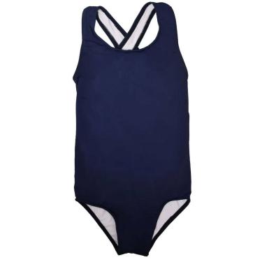 Imagem de Maiô Natação Bebê Proteção UV Marinho Everly