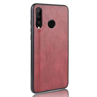 Imagem de Capa para celular Huawei Honor Nova 4E Capa de celular Rugged Shield 360° Proteja seu telefone capa de couro liso para Huawei Honor Nova 4E